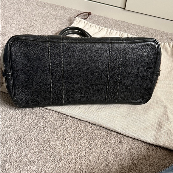 Hermes Black and Tan Garden Party - Picture 4 of 5